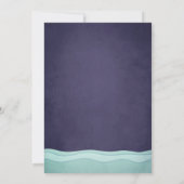 Ahoy Het is Twin Boys Douche Invitate Ocean Nautic Kaart (Achterkant)