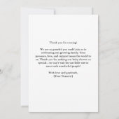 Ahoy is een Boy Nautical Theme Baby shower Bedankkaart (Achterkant)