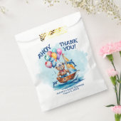 Ahoy is een Boy Nautical Theme Baby shower Bedankzakje (Gezegeld)