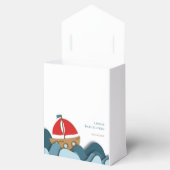 Ahoy is een jongen nautische jongen Baby shower Bedankdoosjes (Geopend)