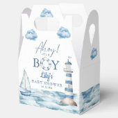 Ahoy is een klein Baby shower Bedankdoosjes (Geopend)