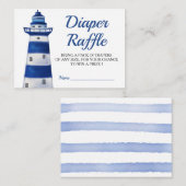 Ahoy is een vuurtoren voor jongens | Nautische lui Informatiekaartje (Voorkant / Achterkant)