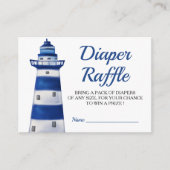 Ahoy is een vuurtoren voor jongens | Nautische lui Informatiekaartje (Voorkant)