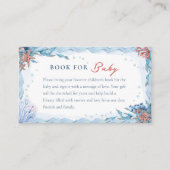 Ahoy It’s a Boy! Nautical Book for Baby Informatiekaartje (Voorkant)