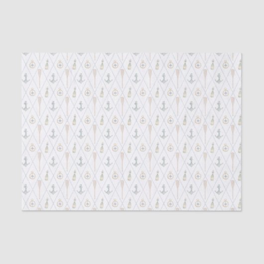 Ahoy Its a Boy Baby Shower Tissue Paper Tissuepapier (Voorkant)