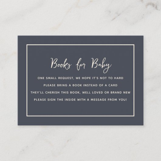 Ahoy It's a Boy Nautical Baby Shower  Informatiekaartje (Voorkant)