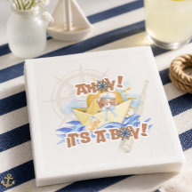 Ahoy! Jongens Baby Borrelservetjes