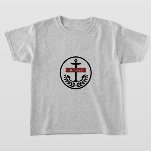Ahoy - Kids' Basic T-Shirt (Laagn)