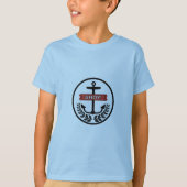Ahoy - Kids' Basic T-shirt (Voorkant)