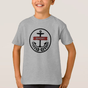 Ahoy - Kinderen basale Hanes zonder tagless Comfor T-shirt