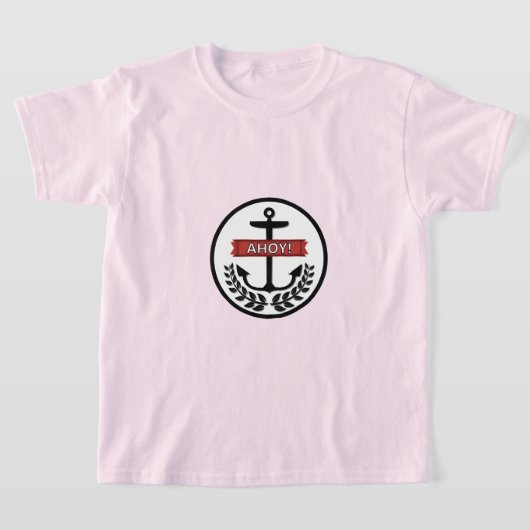 Ahoy - Kinderen Basic T-Shirt (Laagn)