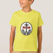 Ahoy - Kinderen Basic T-Shirt (Voorkant)