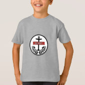 Ahoy - Kinderen Basic T-Shirt (Voorkant)