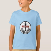 Ahoy - Kinderen Basic T-Shirt (Voorkant)