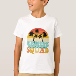 Ahoy, kleine kapiteins! Cruise Squad T-shirt