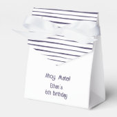 Ahoy maat Nautical children jarig Bedankdoosjes (Voorkant Zijde)