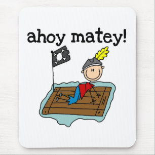 Ahoy maat piraat muismat