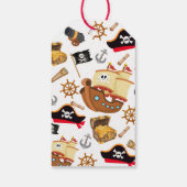 Ahoy maatje Piraat BEDANKT MAATJE! Cadeaulabel (Achterkant)