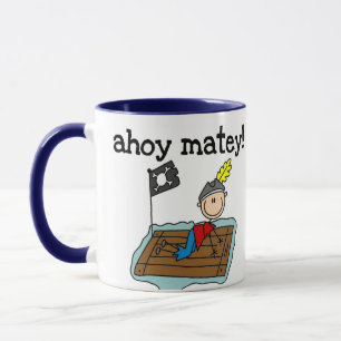Ahoy maatje piraat mok