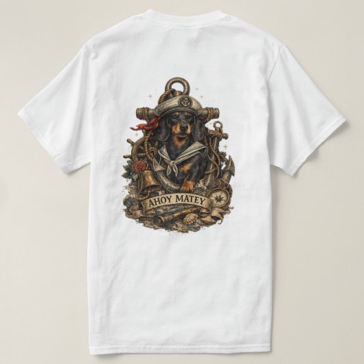 Ahoy maatje t-shirt (Design achterkant)