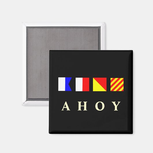Ahoy Magneet (Voorkant / Achterkant)