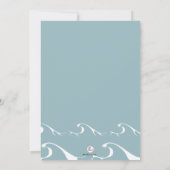 Ahoy Mates Pirate Birthday Party Invitation Kaart (Achterkant)