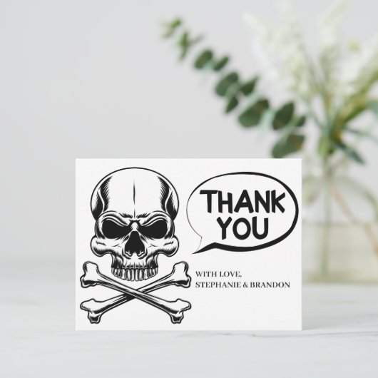 Ahoy Matey! Dank je Briefkaart (Staand voorkant)