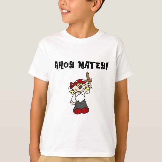 Ahoy Matey Girl T-shirt (Voorkant)