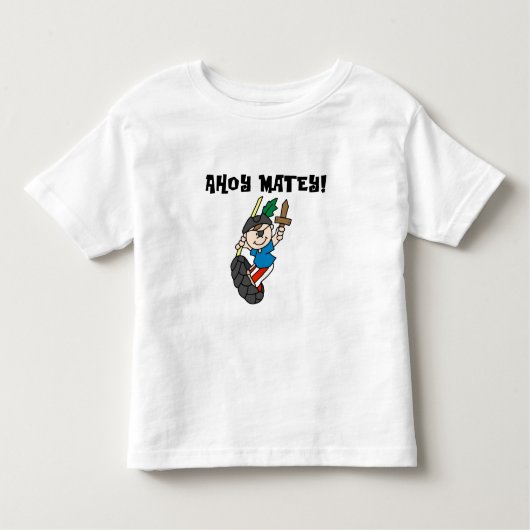 Ahoy Matey Kinder Shirts (Voorkant)