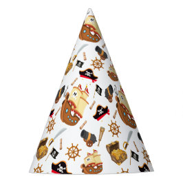 Ahoy Matey Pirate Birthday Feesthoedjes