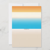 Ahoy Matey Pirate Invitation Kaart (Achterkant)