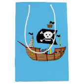 ahoy matey piratenschip medium cadeauzakje (Voorkant)