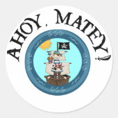 Ahoy Matey Stickers (Voorkant)