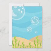 Ahoy Matey! Verjaardag van de blauwe haai Kaart (Achterkant)