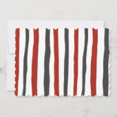 Ahoy Mateys Pirate Verjaardag Foto Kaart (Achterkant)