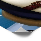 Ahoy, Maties! AI Fantasy Digitale Kunst Print Ping (Hoek)