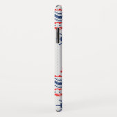 AHOY Nautical Knitting kerstjumperstijl Case-Mate iPhone Case (Achterkant/rechts)