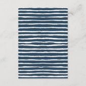 Ahoy Nautical Wishes for Baby Advice Kaart (Achterkant)