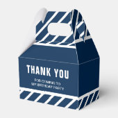 Ahoy nautische verjaardagsfeestje bedankdoosjes (Achterkant)