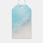 Ahoy Onder de Zee Baby Shower Bedankt Cadeaulabel (Achterkant)