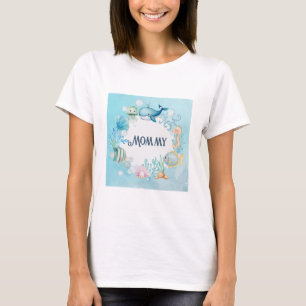 Ahoy! Onder het Zee Mommy-to-Be Baby shower Shirt