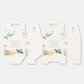 Ahoy onder het Zee Whale Boy Baby shower Bedankdoosjes (Ongevouwen)