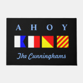 Ahoy Personalized Deurmat (Voorkant)