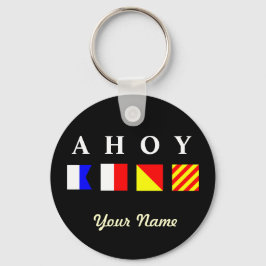 Ahoy Personalized Sleutelhanger
