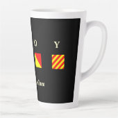 AHOY Persoonlijk Latte Mok (Rechts)