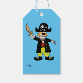 Ahoy Pirate Boy Cadeaulabel (Voorkant)