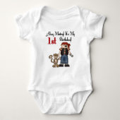 Ahoy Pirate First Birthday Tshirts and Gifts (Voorkant)