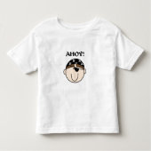 Ahoy Pirate Kinder Shirts (Voorkant)