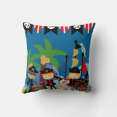 Ahoy Pirates MOJO Pillow Kussen (Achterkant)