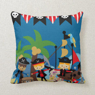 Ahoy Pirates MOJO Pillow Kussen